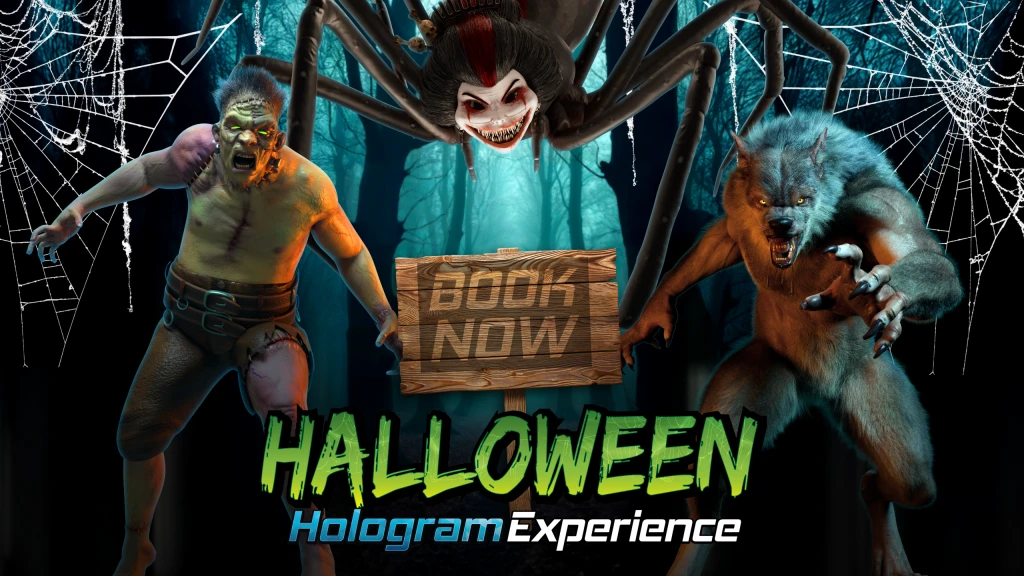 Halloween hologram experience
